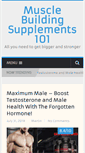 Mobile Screenshot of musclesupplements101.com